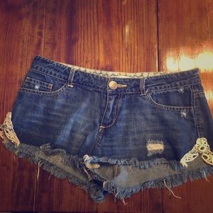 O’Neill Jean shorts with crotchet sides